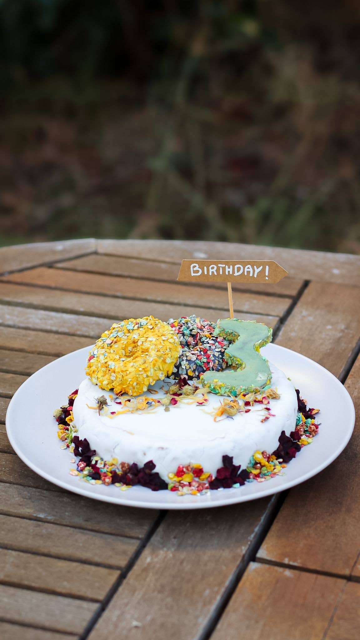 Rainbow Dogfetti - hundefreundliche Streusel für Kuchen und Lebensmittel