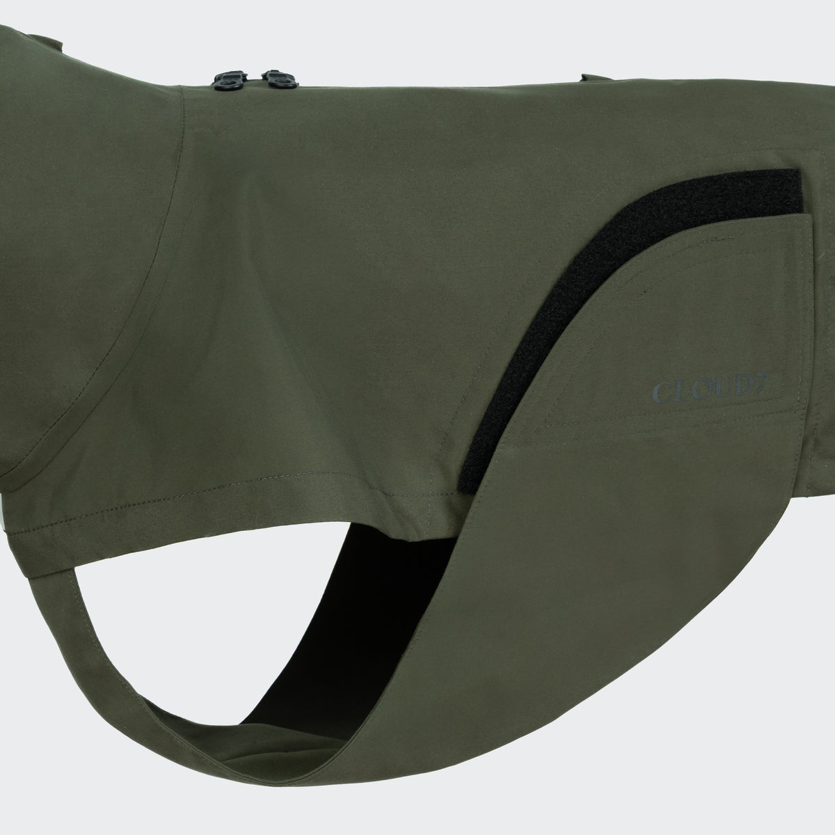 Hunderegenmantel Dublin - Dackel / Dachshund - Dark Olive