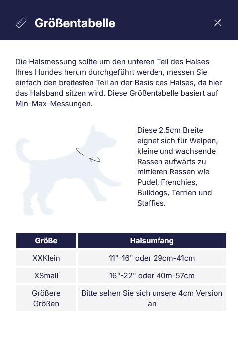 Combat® Halsband mit Griff 2.5cm - Lila