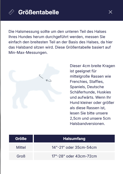 Combat® Halsband ohne Griff 4cm - Rosa