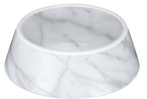 Melaminnapf Carrara Marmor