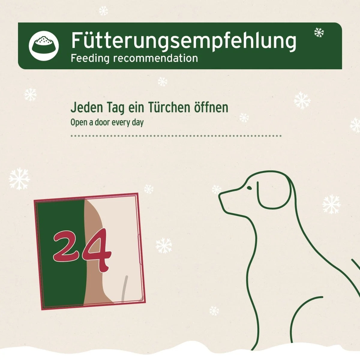 Aniforte Advent Calendar 2026 for Dogs