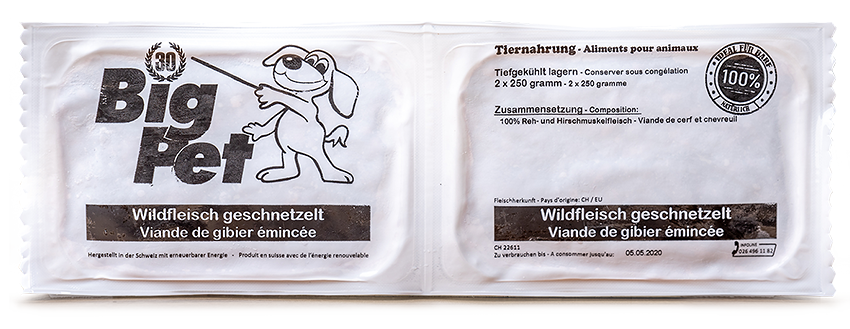 Wildfleisch geschnetzelt