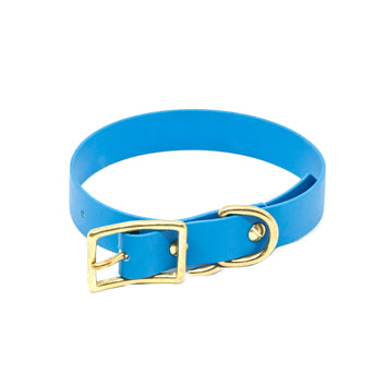 Halsband Biothane - Hellblau