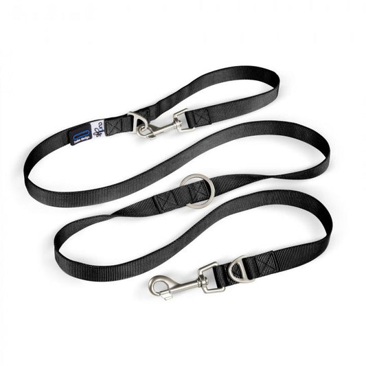 Basic leash - nylon brown