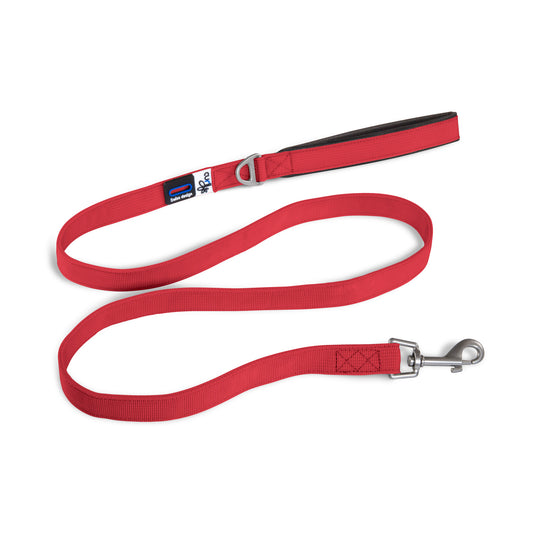 Basic leash - nylon red