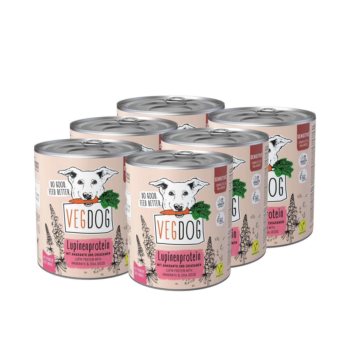 VEGDOG SENSITIVE Lupinenprotein