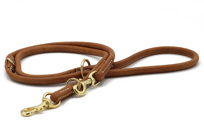 Round Leash - Cognac