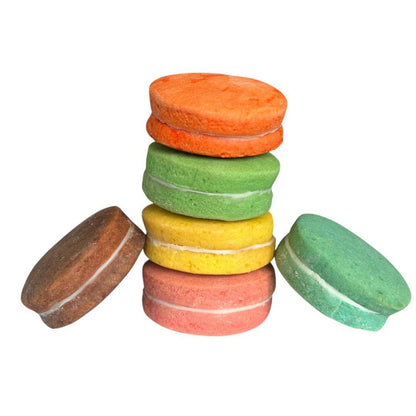 Macarons für Hunde - Dolci Impronte Schachtel mit 6 Macarons