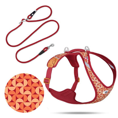 Belka-Geschirr Air Mesh Sonderkollektion 2026 - Semi Circle Red