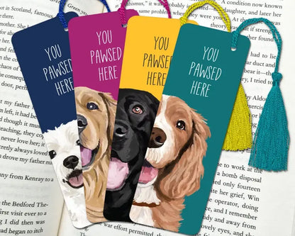 Dog Bookmark, Gifts for Book Lovers