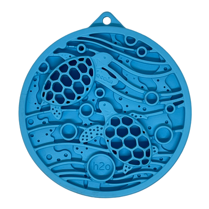 Leckmatte mit Saugnäpfen - Schildkröten