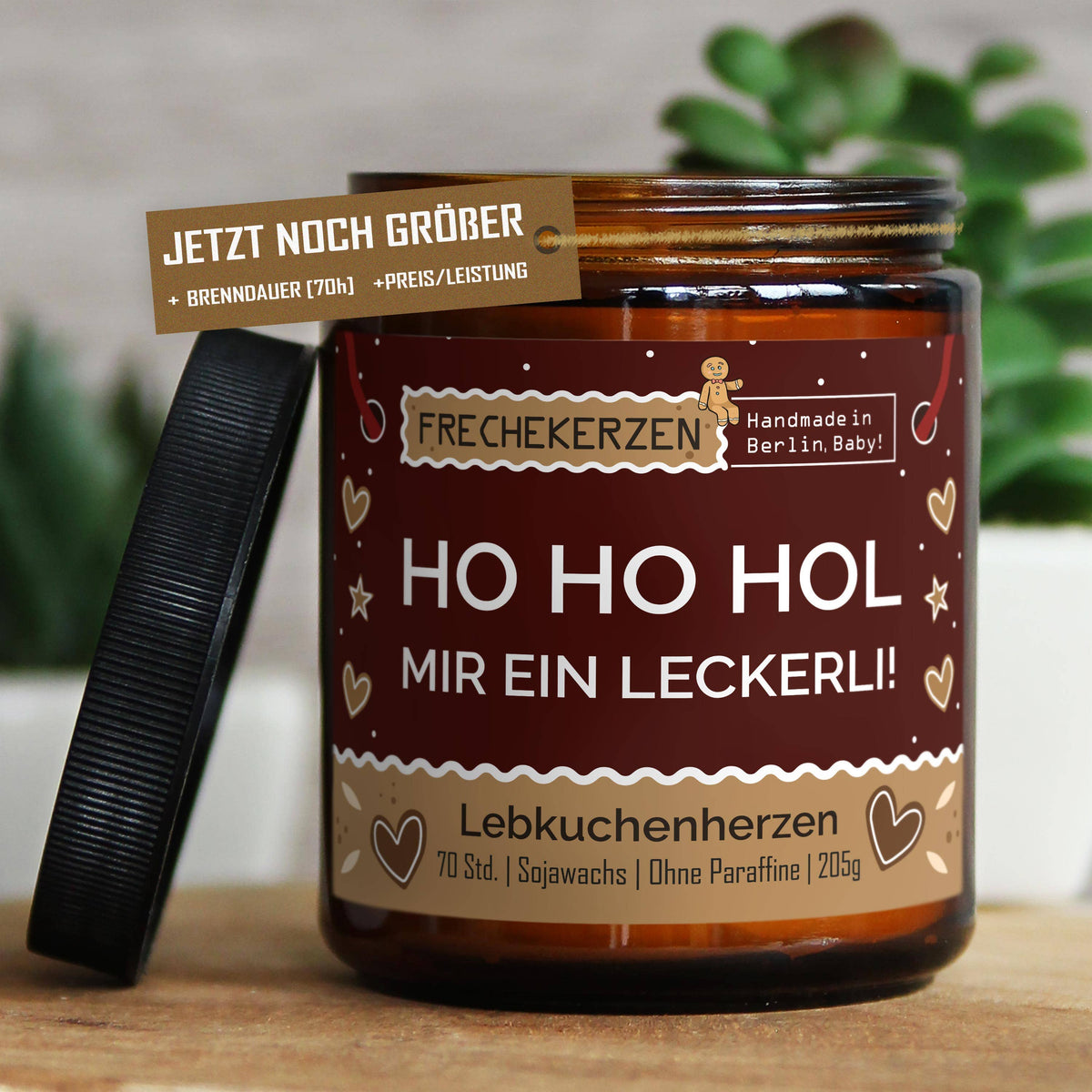 Freche Kerze | Ho ho hol mir…|  Duftkerze Limited Christmas Edition
