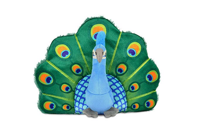 Plüsch-Pfau