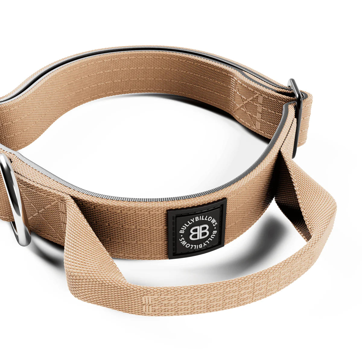 Combat® Halsband mit Griff 2.5cm - Tan