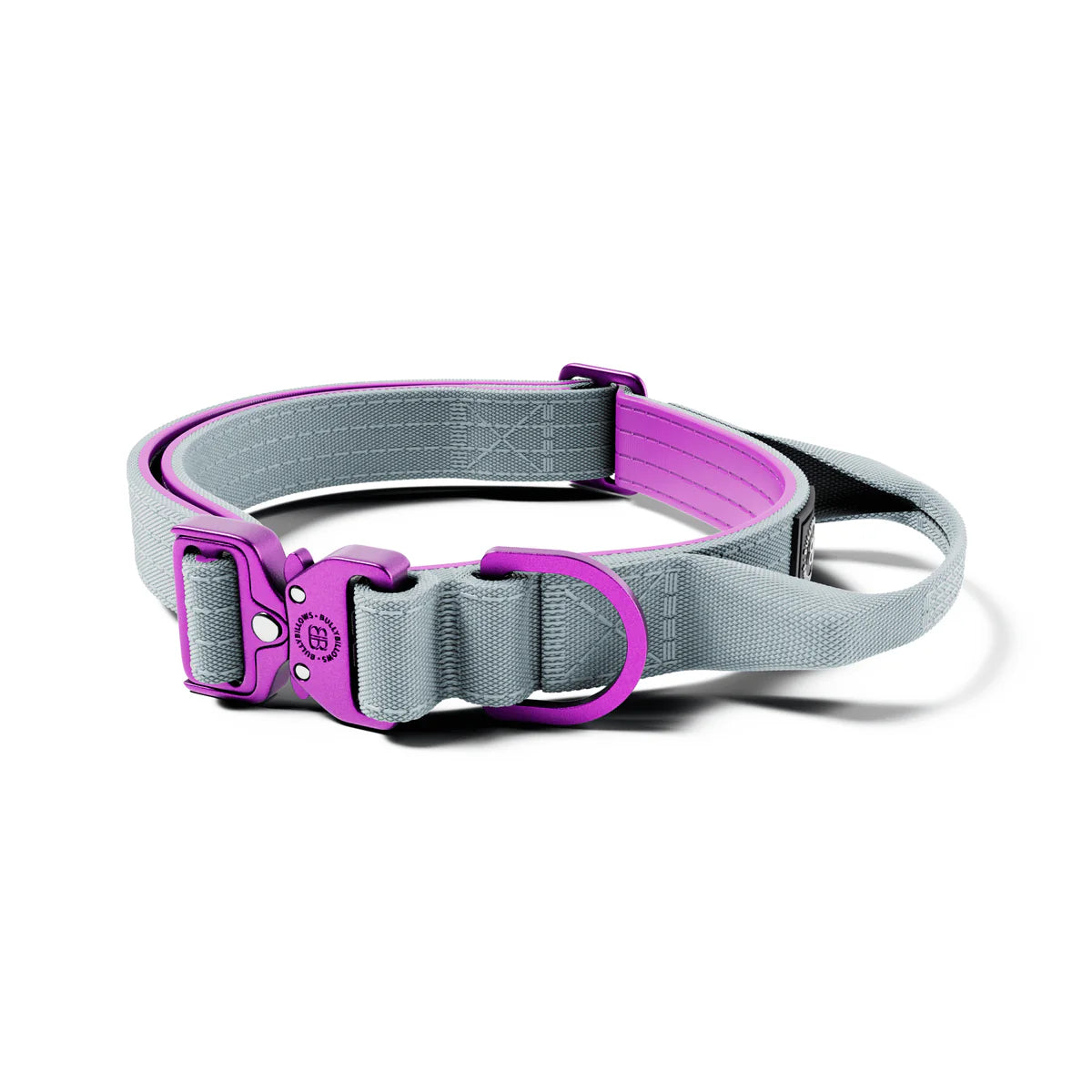 Combat® Halsband mit Griff 2.5cm - Lila