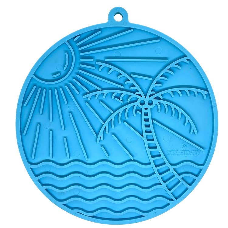 Leckmatte mit Saugnäpfen - Sun n' Sea