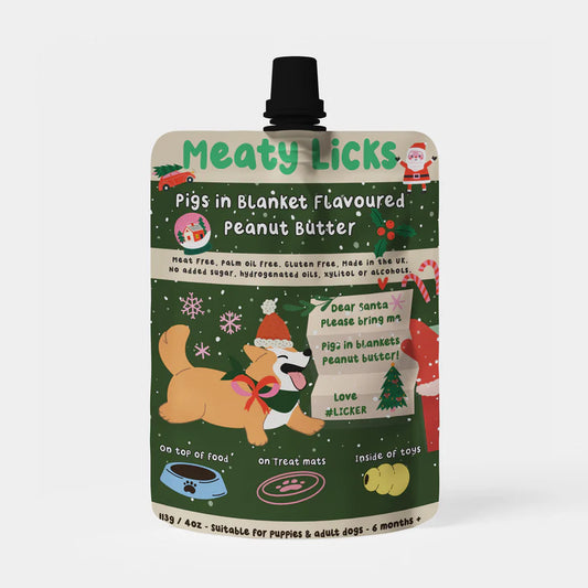 Meaty Licks - Schweinswürstchen im Schlafrock