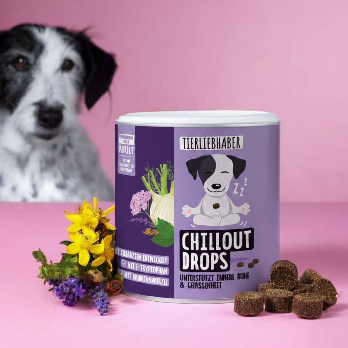 Chillout Drops - Ergänzungs-Snack für Hunde