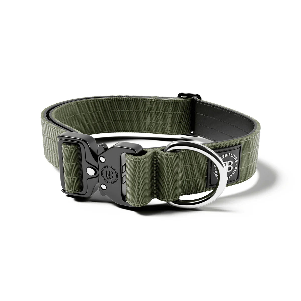 Combat® Halsband ohne Griff 4cm - Kaki