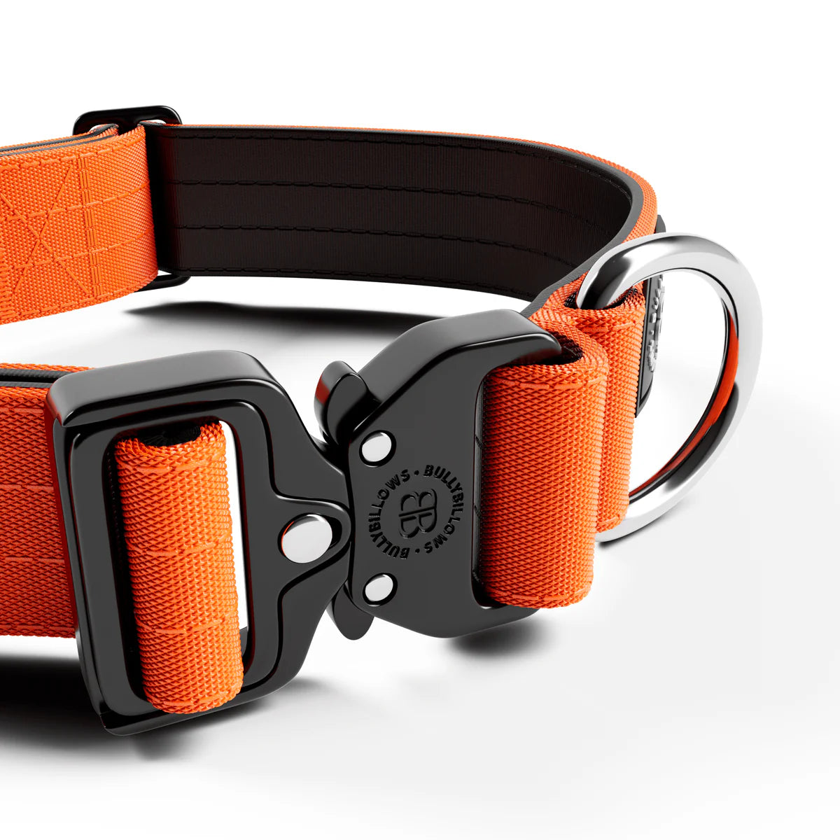 Combat® Halsband ohne Griff 4cm - Orange