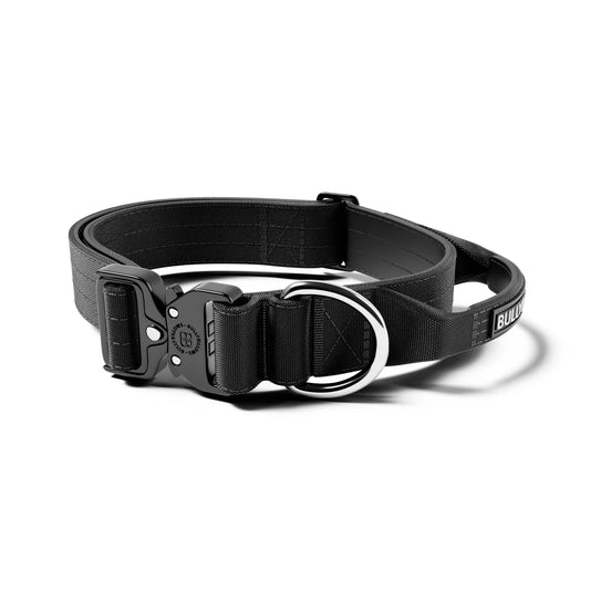 Combat® Halsband mit Griff - Schwarz