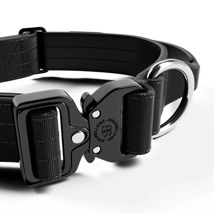 Combat® Halsband mit Griff - Schwarz