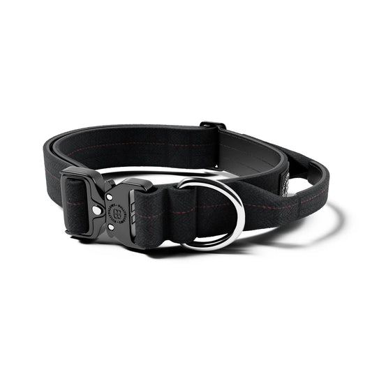Combat® Halsband ohne Griff 4cm - Schwarz