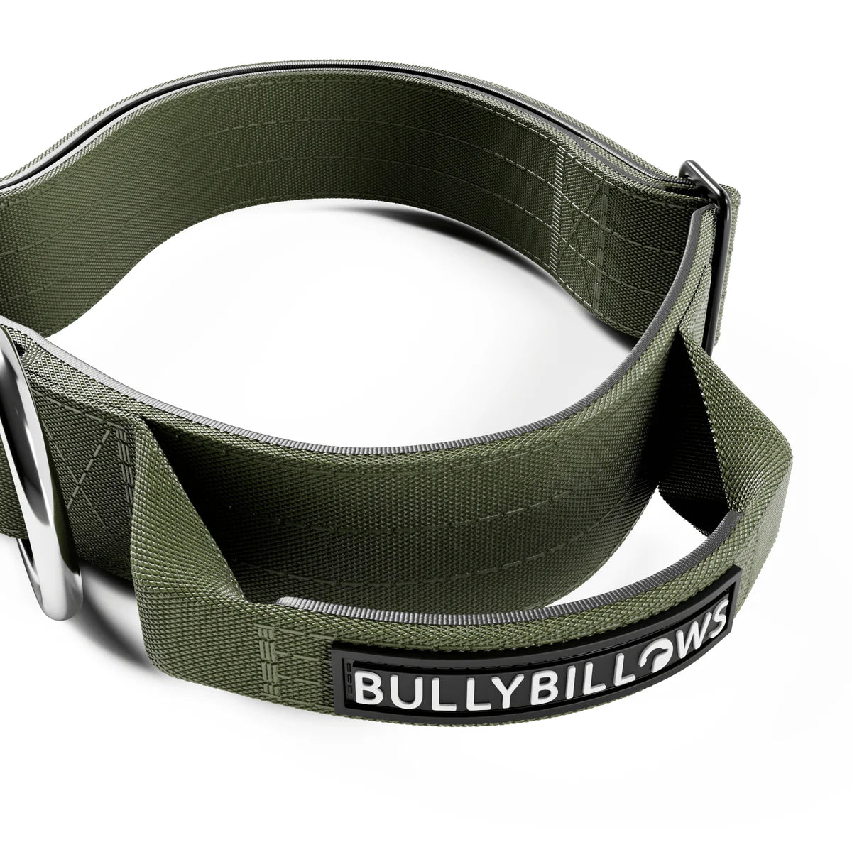 Combat® Halsband mit Griff 4cm - Kaki