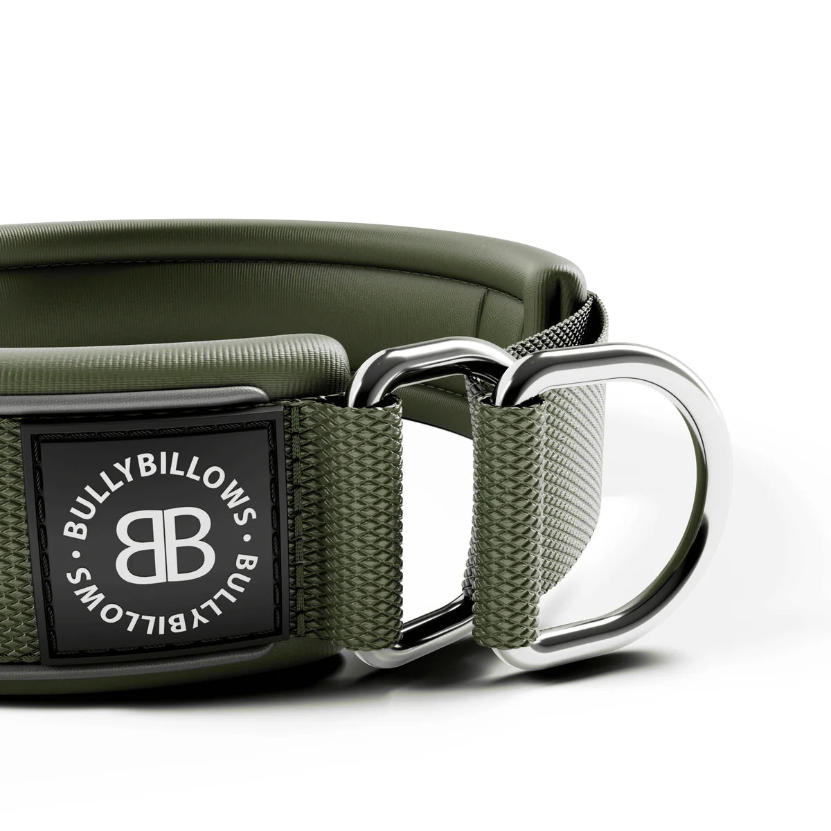 Halsband zum Überziehen 4cm - Kaki