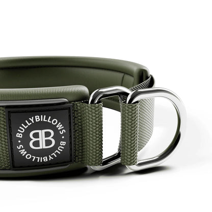 Halsband zum Überziehen 4cm - Kaki