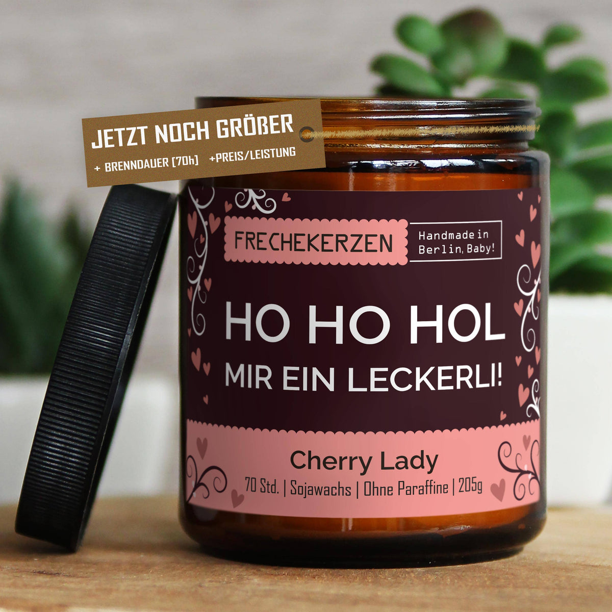 Freche Kerze | Ho ho hol mir…|  Duftkerze Limited Christmas Edition