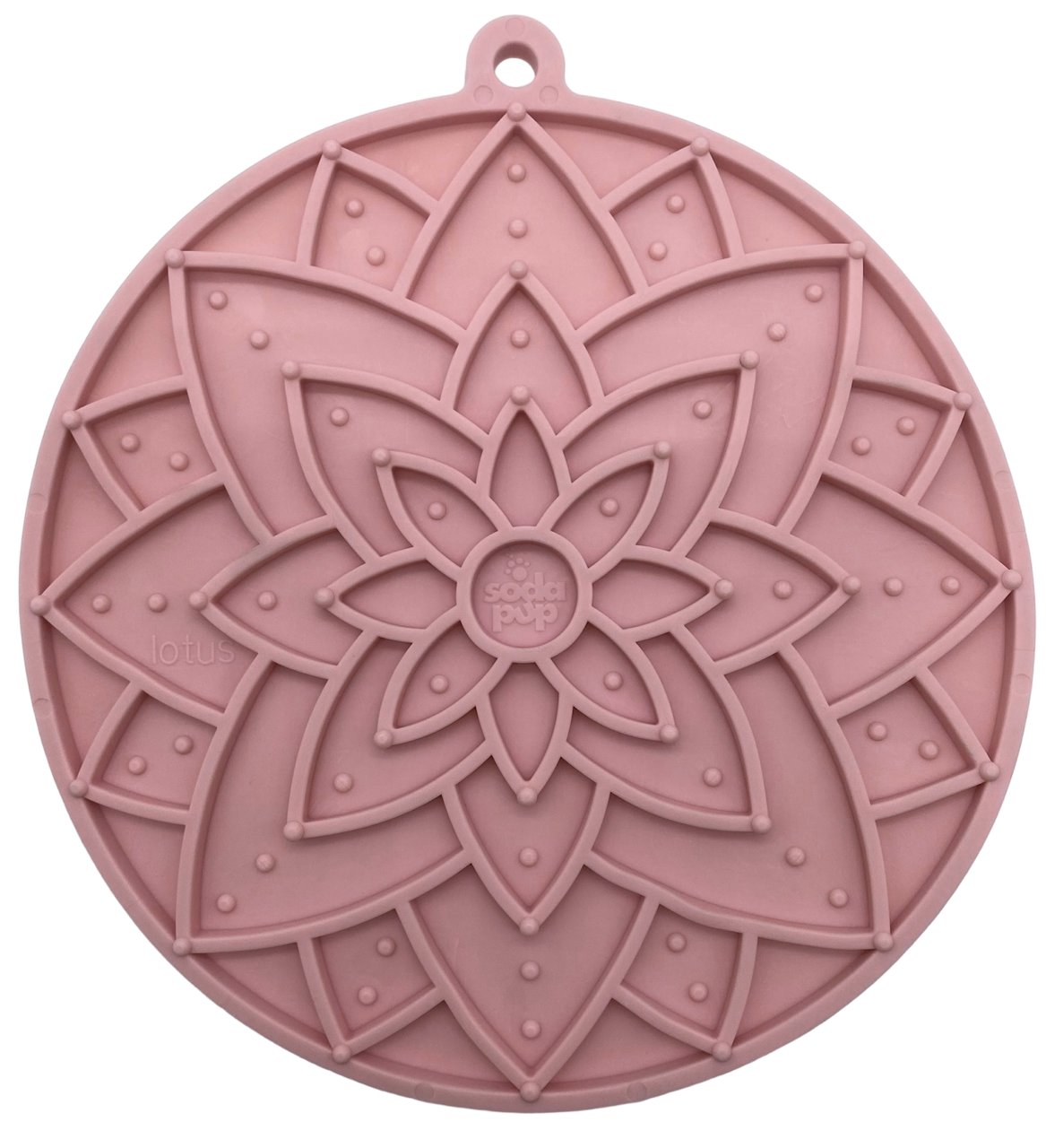 Leckmatte mit Saugnäpfen - Lotus