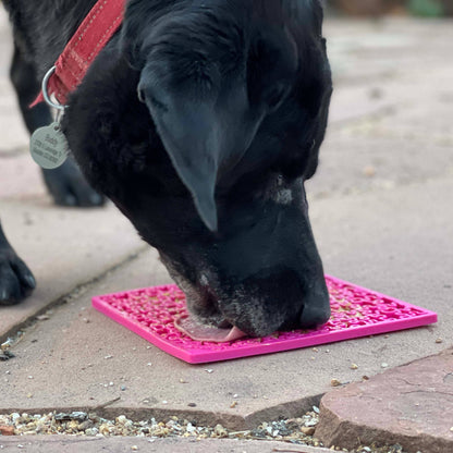 Lick mat 'Puzzle' - lick mat with suction cups