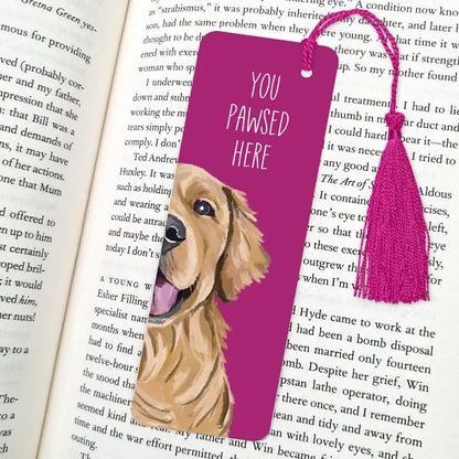 Dog Bookmark, Gifts for Book Lovers