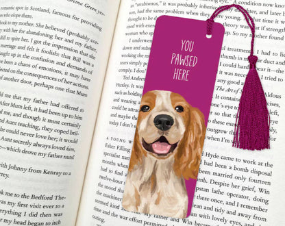 Dog Bookmark, Gifts for Book Lovers