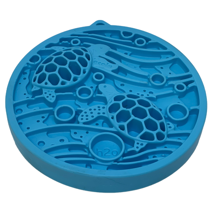 Leckmatte mit Saugnäpfen - Schildkröten