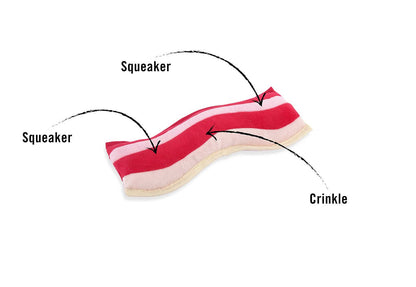 Knuspriger Plüsch-Speck