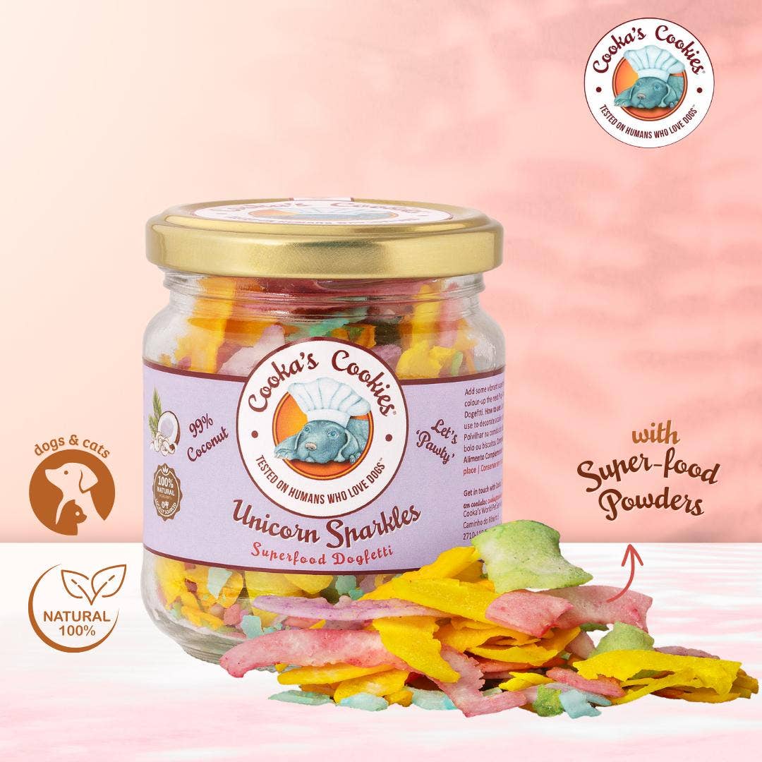 Unicorn Sparkles - hundefreundliche Streusel für Kuchen und Speisen