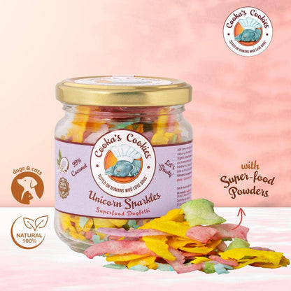 Unicorn Sparkles - hundefreundliche Streusel für Kuchen und Speisen