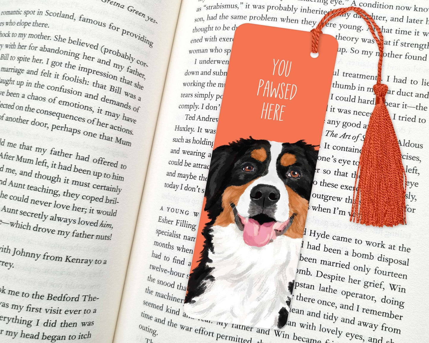 Dog Bookmark, Gifts for Book Lovers