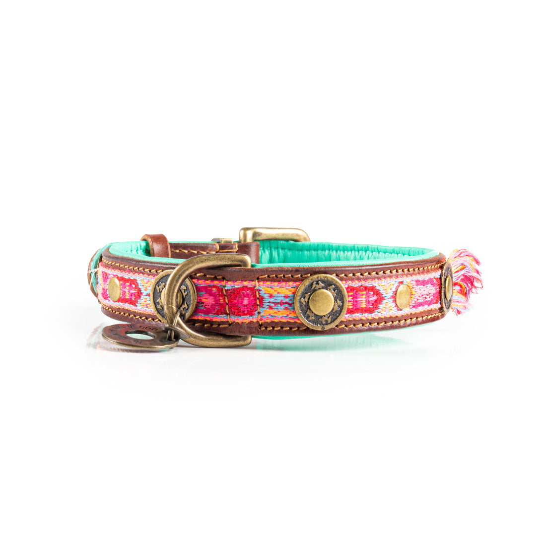 Halsband Boho Rosa