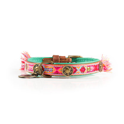 Halsband Boho Rosa