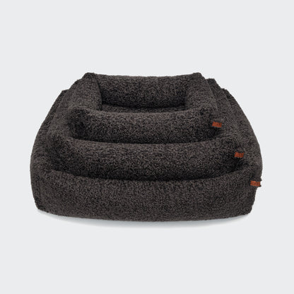 Dog bed Sleepy Deluxe Tweed Grey