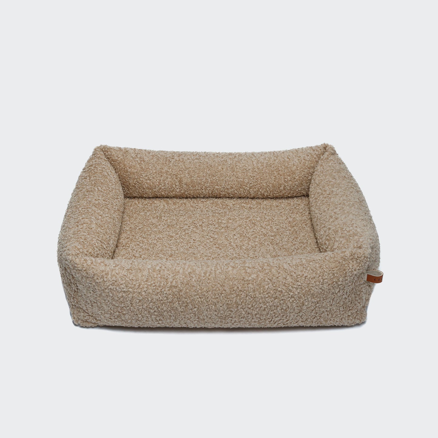 Dog bed Sleepy Deluxe Tweed Grey