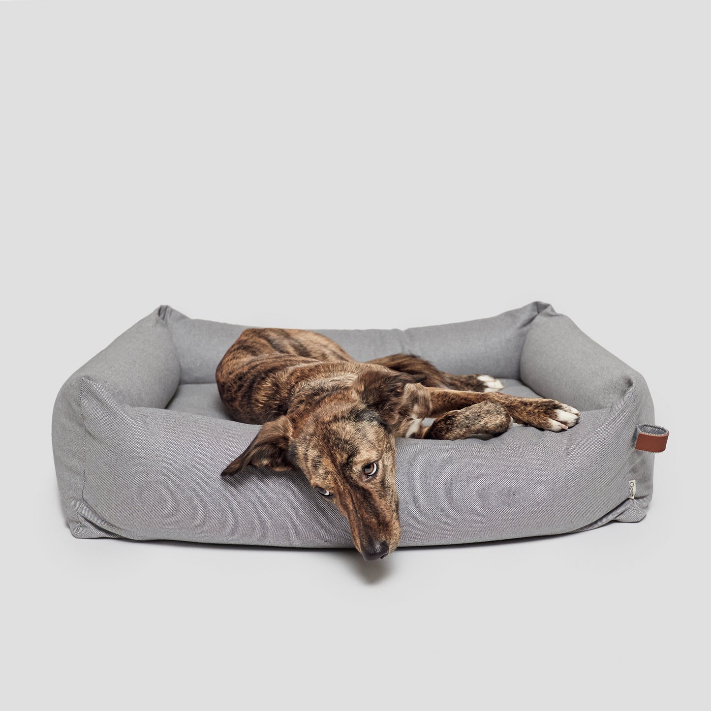 Hundebett Sleepy Deluxe Tweed Grey