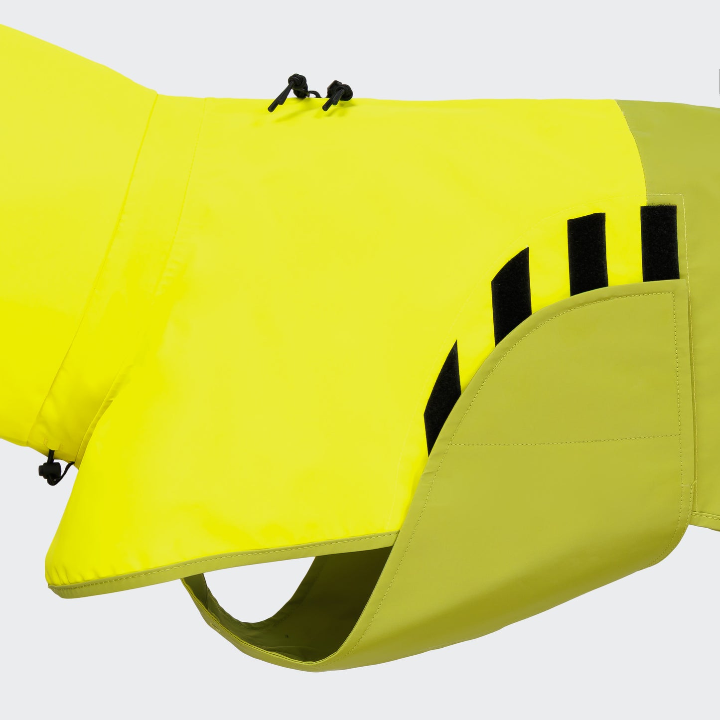 Hunderegenmantel Aktiv Neon Green/Light Olive