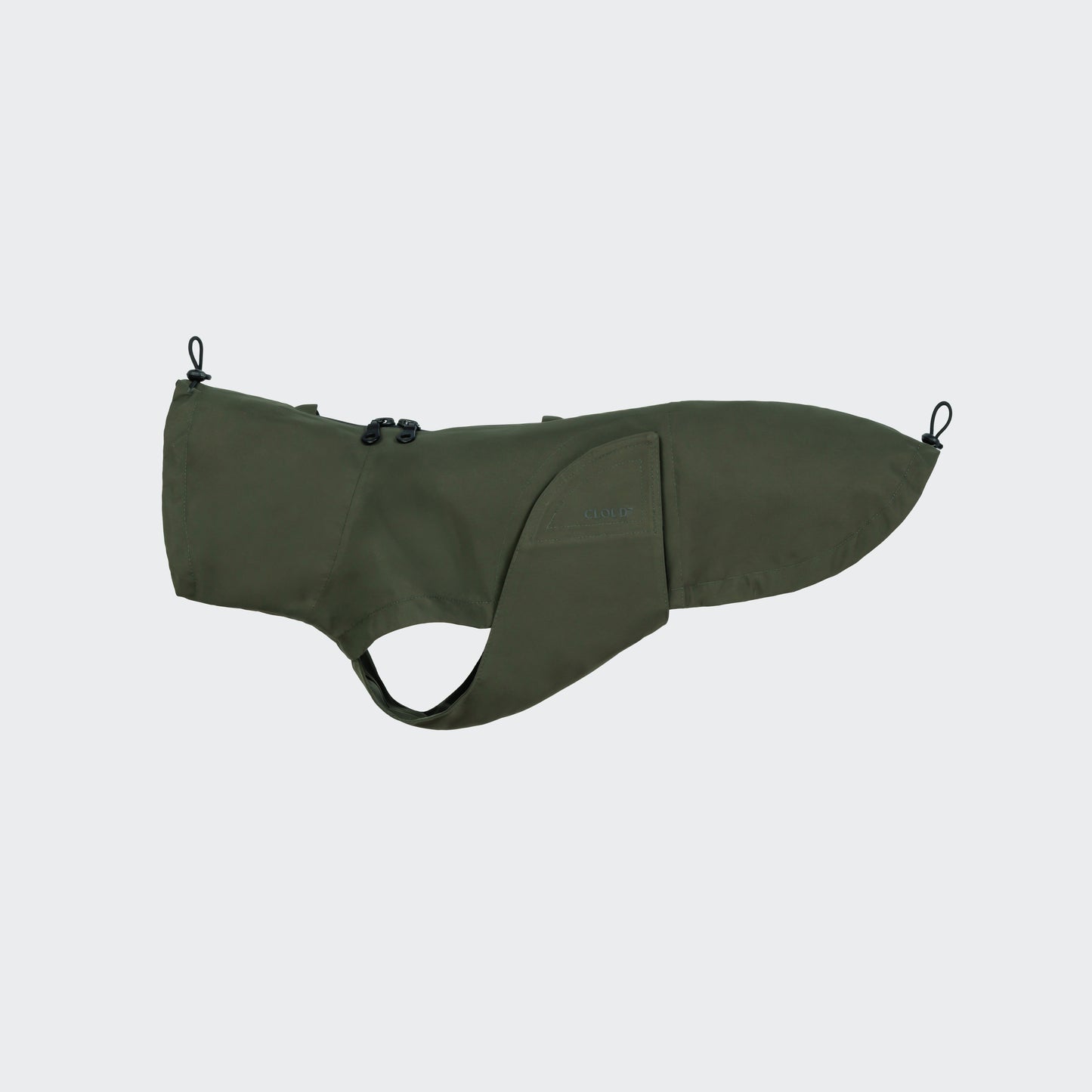 Hunderegenmantel Dublin - Dackel / Dachshund - Dark Olive