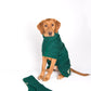 Dog bathrobe Bottle Green