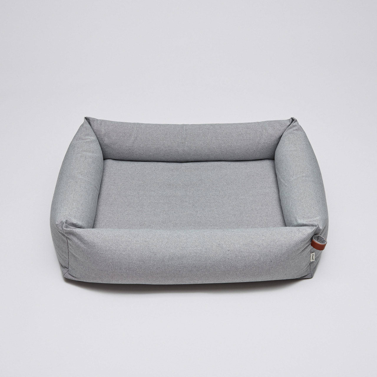 Hundebett Sleepy Deluxe Tweed Grey